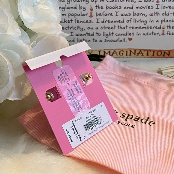 NWT KATE SPADE ♠️ RISE & SHINE DROP HUGGIES - Picture 6 of 10